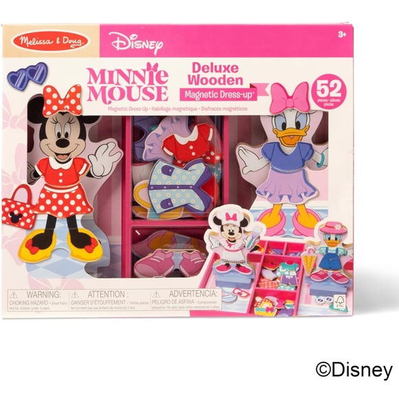 Melissa & Doug Other - Melissa & Doug Disney Minnie Mouse and Daisy Duck Magnetic Dress-Up Set - NWT